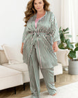 Копринена Three-piece pajama set - Twiggy Shop