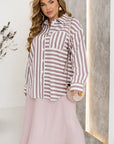 Ленена риза на райе - Twiggy Shop