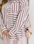 Ленена риза на райе - Twiggy Shop