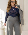 Блуза от мрежеста материя - Twiggy Shop