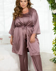 Копринена Three-piece pajama set - Twiggy Shop