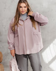 Hooded jacket with pockets - Twiggy Shop