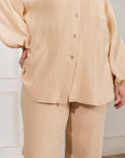 Cotton muslin pajama set - Twiggy Shop