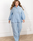 Cotton muslin pajama set - Twiggy Shop