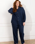 Cotton muslin pajama set - Twiggy Shop