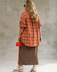 Oversized checkered shirt - Twiggy Shop