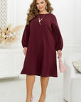 Loose-fit dress с джобове - Twiggy Shop