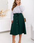 Button-front skirt - Twiggy Shop