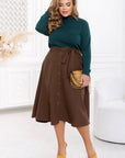 Button-front skirt - Twiggy Shop