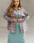 Oversized checkered shirt - Twiggy Shop