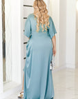 Дълга копринена рокля - Twiggy Shop