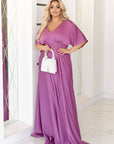 Дълга копринена рокля - Twiggy Shop