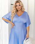 Дълга копринена рокля - Twiggy Shop