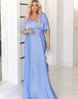 Дълга копринена рокля - Twiggy Shop