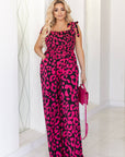 Printed long jumpsuit - Twiggy Shop