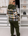 Ватиран комплект с карирано горнище - Twiggy Shop