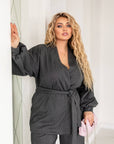 Set with wide-leg pants - Twiggy Shop