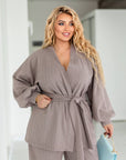 Set with wide-leg pants - Twiggy Shop