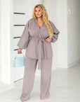 Set with wide-leg pants - Twiggy Shop