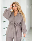 Set with wide-leg pants - Twiggy Shop