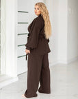 Set with wide-leg pants - Twiggy Shop