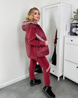 Топъл капитониран комплект - Twiggy Shop