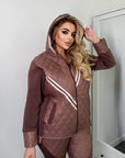 Топъл капитониран комплект - Twiggy Shop