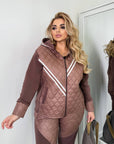 Топъл капитониран комплект - Twiggy Shop
