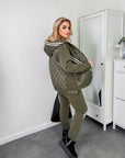 Топъл капитониран комплект - Twiggy Shop