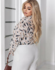 Риза с принт - Twiggy Shop