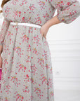 Лека шифонена рокля YR на Twiggy Shop, с фини детайли и елегантен дизайн, изображение от изображението IMG_1173.