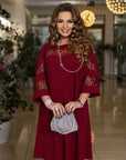 Къса рокля в свободна кройка - Twiggy Shop