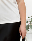 Тениска от рипсена материя - Twiggy Shop