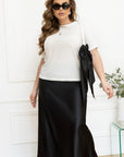 Тениска от рипсена материя - Twiggy Shop