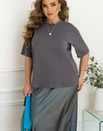Тениска в свободна кройка - Twiggy Shop
