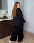 Комплект от трико в свободна кройка - Twiggy Shop