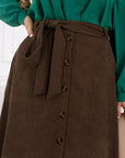 Flared corduroy skirt - Twiggy Shop