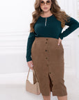 Пола от рипсено кадифе - Twiggy Shop