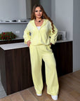 Комплект от меко кадифе с качулка - Twiggy Shop