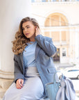 Тениска от рипсена материя - Twiggy Shop