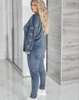 Комплект от кадифе с камъни - Twiggy Shop