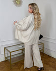 Раиран комплект от ленена смес - Twiggy Shop