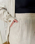 Раиран комплект от ленена смес - Twiggy Shop