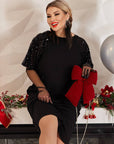 Къса рокля с пайети - Twiggy Shop
