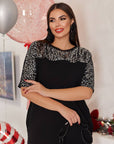 Къса рокля с пайети - Twiggy Shop