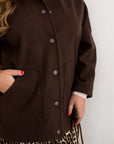 Short bomber-style coat - Twiggy Shop