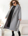 Long belted coat - Twiggy Shop