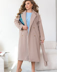 Long belted coat - Twiggy Shop