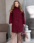 Long straight-cut coat - Twiggy Shop
