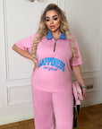 Комплект от трико с ярки акценти - Twiggy Shop